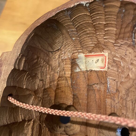 VTG Authentic Japanese Noh Demon Mask "Hannya" - Hand-carved Wood From Japan - Picture 12 of 15